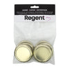 REGENT JAR LIDS GOLD 6PK, 63MM DIA