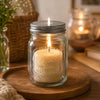 REGENT JAR LIDS WITH CUT OUT FOR CANDLE OR STRAW ST. STEEL 2PK, 90MM DIA