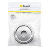 REGENT JAR LIDS WITH CUT OUT FOR CANDLE OR STRAW ST. STEEL 2PK, 90MM DIA