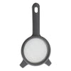 REGENT KITCHEN STRAINER ST STEEL WITH PP PLASTIC FRAME GREY, 85MM DIA