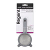 REGENT KITCHEN STRAINER ST STEEL WITH PP PLASTIC FRAME GREY, 85MM DIA