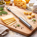 REGENT KITCHEN DOUBLE WIRE CHEESE SLICER ST STEEL + 4 SPARE WIRES, 267MM