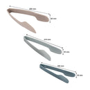 REGENT KITCHEN COLOURED NESTING FOOD TONGS PLASTIC 3PCS SET, 250MM l 215MM l 185MM