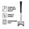 REGENT KITCHEN MEAT TENDERIZING MALLET ZINC ALLOY, 220MM