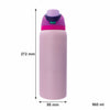 REGENT TRAVEL VACUUM FLASK STAINLESS STEEL WITH SIP STRAW PINK, 960ML