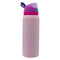 REGENT TRAVEL VACUUM FLASK STAINLESS STEEL WITH SIP STRAW PINK, 960ML