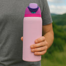 REGENT TRAVEL VACUUM FLASK STAINLESS STEEL WITH SIP STRAW PINK, 960ML