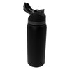 REGENT TRAVEL VACUUM FLASK STAINLESS STEEL WITH SIP STRAW BLACK, 960ML