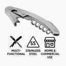 REGENT KITCHEN WAITERS FRIEND FLAT STAINLESS STEEL, 110MM