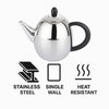 REGENT UJI TEAPOT ST STEEL WITH BLACK BAKELITE HANDLE & KNOB, 1L