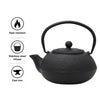 REGENT CAST IRON CHINESE TEAPOT BLACK, 600ML