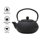 REGENT CAST IRON CHINESE TEAPOT BLACK, 600ML
