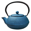 REGENT CAST IRON CHINESE TEAPOT BLUE, (600ML)
