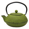 REGENT CAST IRON CHINESE TEAPOT LIME GREEN, 600ML