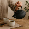 REGENT CAST IRON CHINESE TEAPOT BLACK, (850ML)