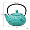 REGENT CAST IRON CHINESE TEAPOT TURQUOISE, 500ML