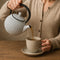 REGENT CAST IRON CHINESE TEAPOT WHITE, (500ML)