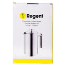 REGENT COLOMBIA COFFEE MAKER DOUBLE WALLED ST STEEL 8 CUP, (1LT)