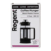REGENT COFFEE PLUNGER BLACK WITH PLASTIC FRAME 3 CUP, 350ML
