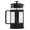 REGENT COFFEE PLUNGER BLACK WITH PLASTIC FRAME 6 CUP, 600ML