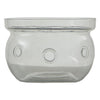 REGENT TEAPOT BURNER STAND BOROSILICATE GLASS LARGE, (70X120MM DIA)