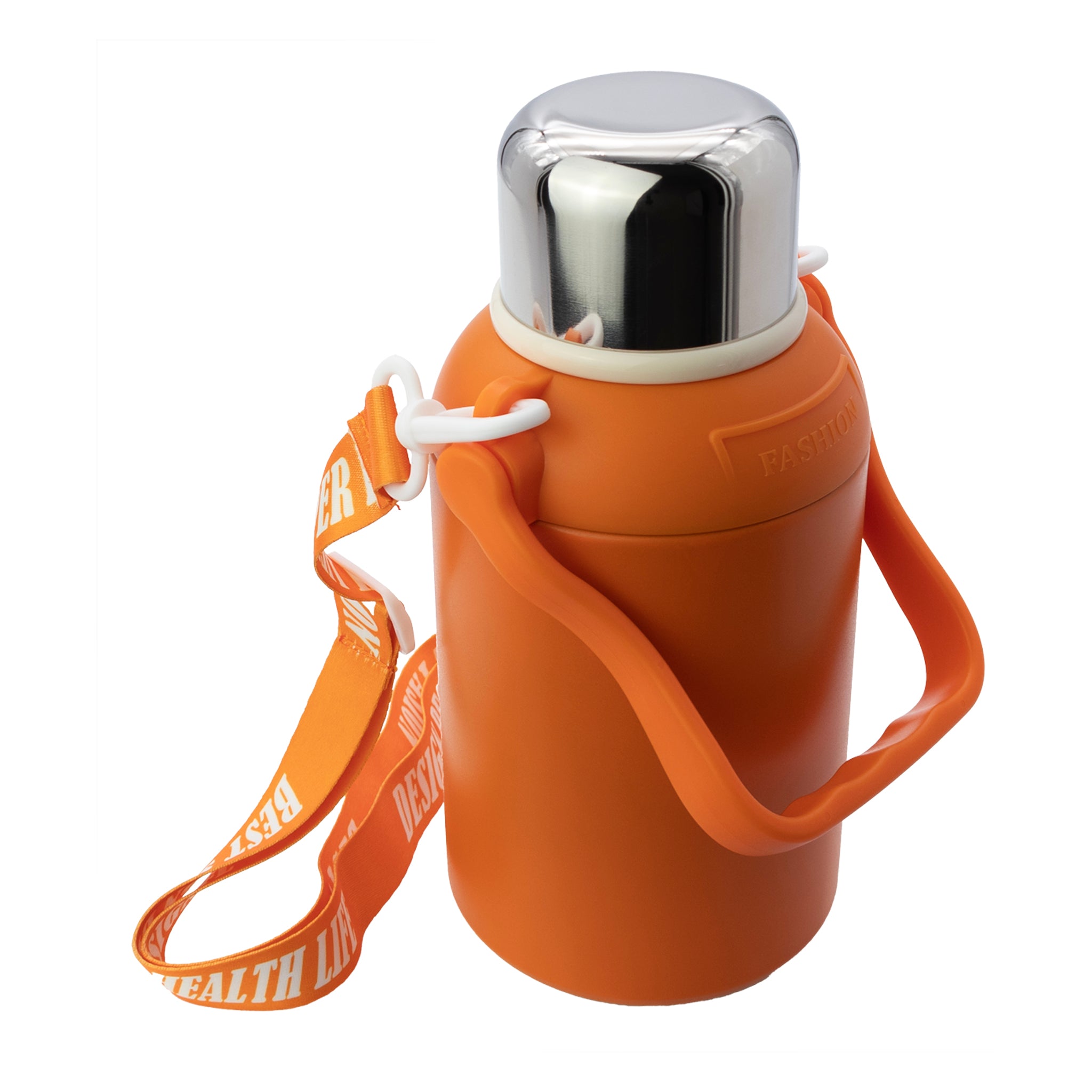 REGENT SPORTS VACUUM FLASK STAINLESS STEEL ORANGE, 1.3L