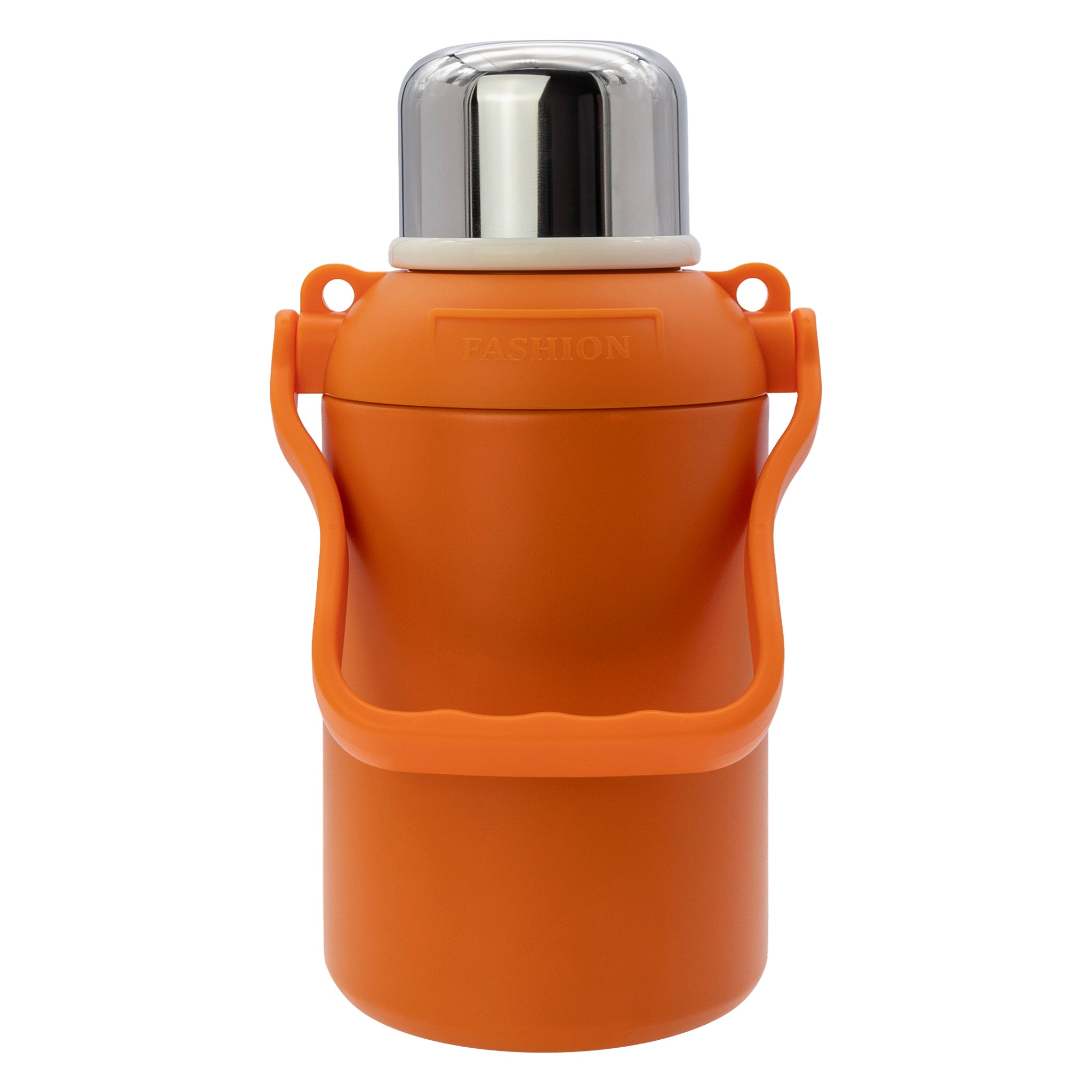 REGENT SPORTS VACUUM FLASK STAINLESS STEEL ORANGE, 1.3L