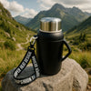 REGENT SPORTS  VACUUM FLASK STAINLESS STEEL BLACK, 1.3LT