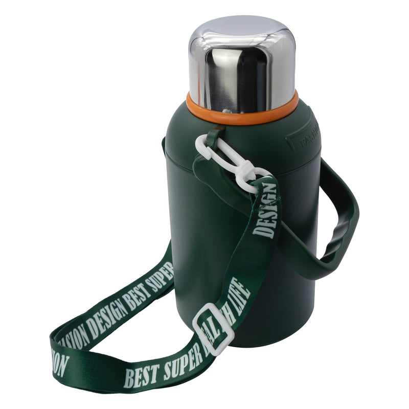 REGENT SPORTS VACUUM FLASK STAINLESS STEEL EMERALD GREEN, 1.3LT (110MMDIAX230MM)