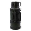 REGENT LARGE VACUUM FLASK STAINLESS STEEL WITH CUP LID KHAKI GREEN, 3.2L