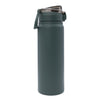 REGENT TRAVEL VACUUM FLASK STAINLESS STEEL WITH SIP STRAW SAGE GREEN, 900ML