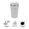 REGENT DOUBLE WALL STAINLESS STEEL TRAVEL MUG WHITE, 510ML