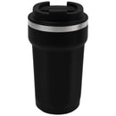 REGENT DOUBLE WALL STAINLESS STEEL TRAVEL MUG BLACK, 510ML