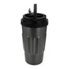 REGENT DOUBLE WALLED INSULATED TRAVEL MUG ST. STEEL AND PP PLASTIC LID GREY, 500ML