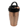 REGENT DOUBLE WALLED INSULATED TRAVEL MUG ST. STEEL AND PP PLASTIC LID BRONZE, 500ML
