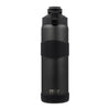 REGENT DOUBLE WALLED VACUUM INSULATED BOTTLE ST. STEEL, SILICONE AND PP PLASTIC GREY 900ML