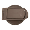REGENT DOUBLE WALLED VACUUM INSULATED BOTTLE ST. STEEL, SILICONE AND PP PLASTIC BROWN, 900ML