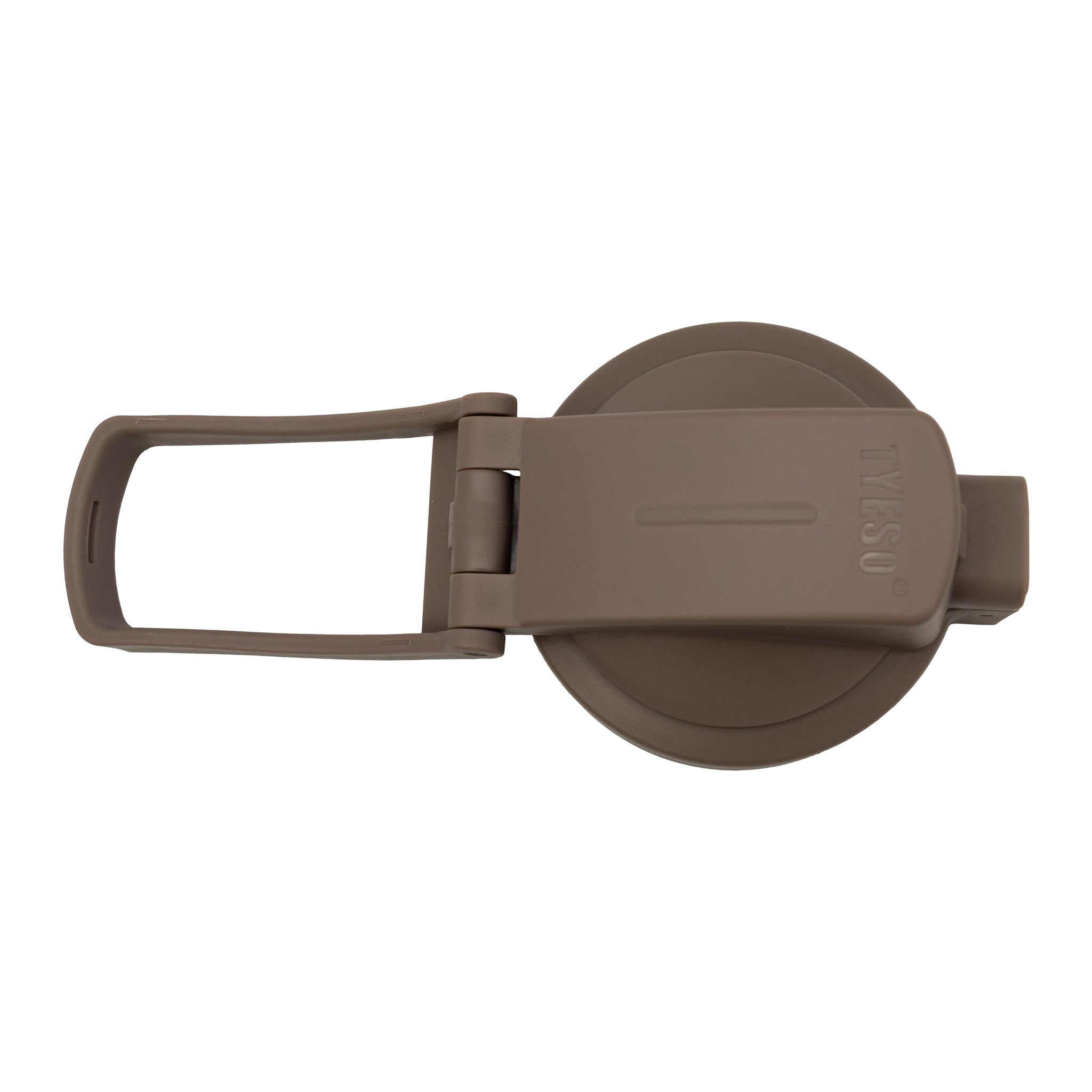 REGENT DOUBLE WALLED VACUUM INSULATED BOTTLE ST. STEEL, SILICONE AND PP PLASTIC BROWN, 900ML