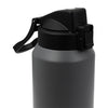 REGENT DOUBLE WALLED VACUUM INSULATED FLASK ST. STEEL AND PP PLASTIC GREY, 1.2L