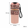 REGENT DOUBLE WALLED INSULATED TRAVEL MUG ST. STEEL AND PP PLASTIC PINK, 600ML