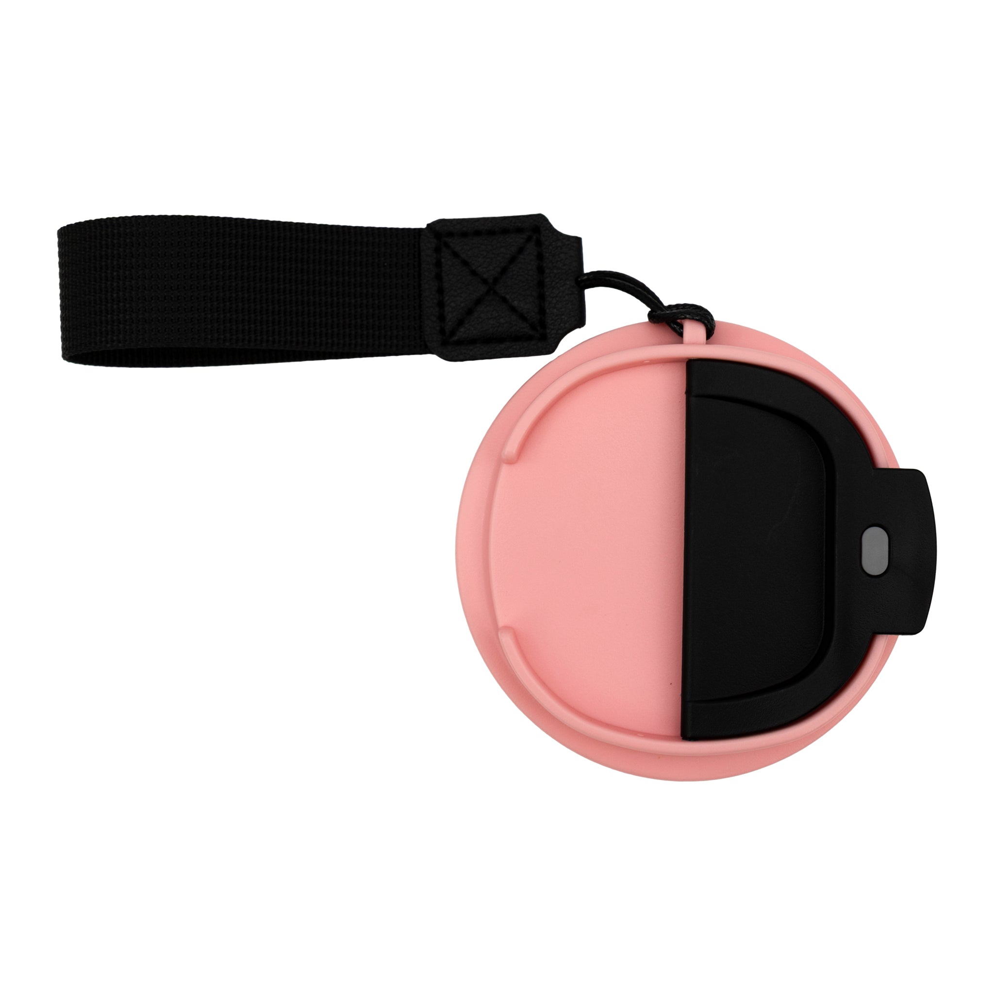 REGENT DOUBLE WALLED INSULATED TRAVEL MUG ST. STEEL AND PP PLASTIC PINK, 600ML