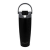 REGENT DOUBLE WALLED VACUUM INSULATED FLASK ST. STEEL AND PP PLASTIC BLACK, 900ML