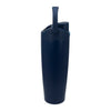 REGENT DOUBLE WALLED VACUUM INSULATED FLASK ST. STEEL AND PP PLASTIC BLUE, 900ML
