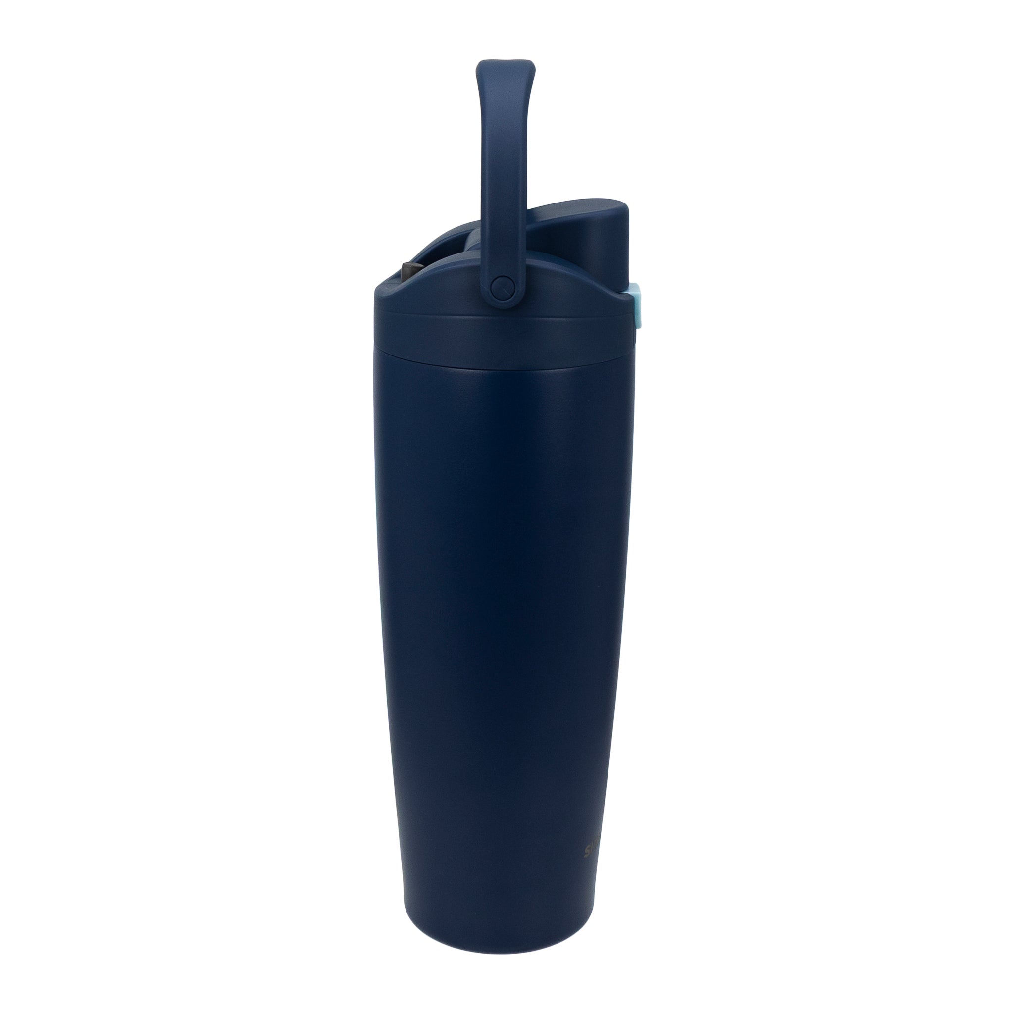 REGENT DOUBLE WALLED VACUUM INSULATED FLASK ST. STEEL AND PP PLASTIC BLUE, 900ML