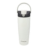 REGENT DOUBLE WALLED VACUUM INSULATED FLASK ST. STEEL AND PP PLASTIC WHITE, 900ML