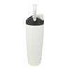 REGENT DOUBLE WALLED VACUUM INSULATED FLASK ST. STEEL AND PP PLASTIC WHITE, 900ML