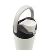 REGENT DOUBLE WALLED VACUUM INSULATED FLASK ST. STEEL AND PP PLASTIC WHITE, 900ML