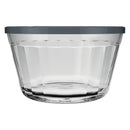 NADIR AMERICANO XL BOWL WITH 3 COLOURED PLASTIC LIDS, 1L