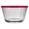 NADIR AMERICANO XL BOWL WITH 4 COLOURED PLASTIC LIDS, 1LT
