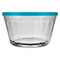 NADIR AMERICANO XL BOWL WITH 4 COLOURED PLASTIC LIDS, 1LT
